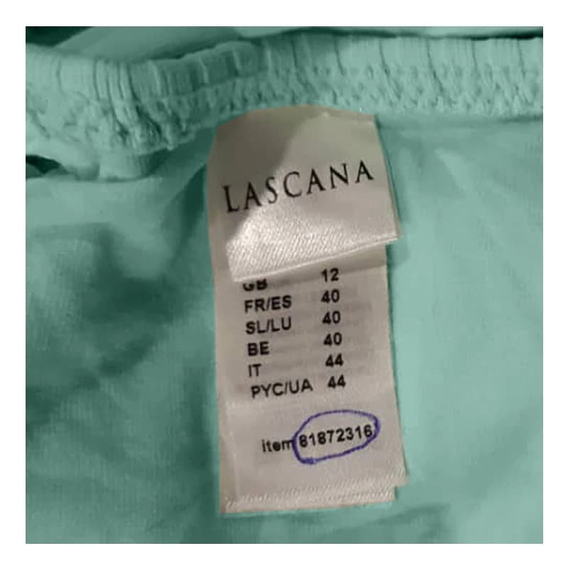 نیم تنه زنانه لاسکانا مدل CA-81872316 — تصویر ۲