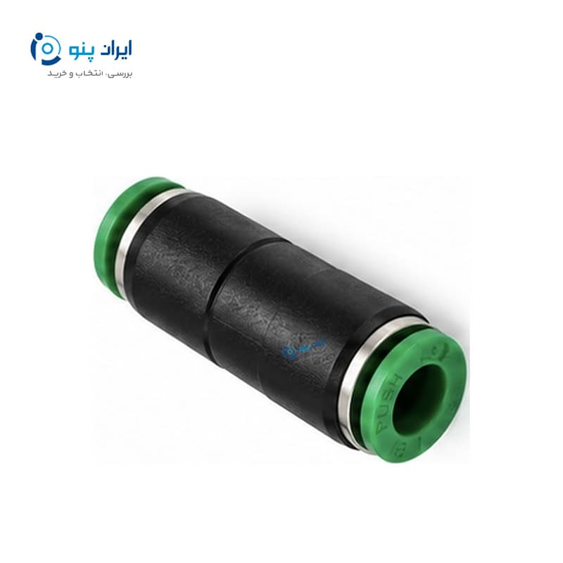 رابط مستقیم سوپاپ‌دار پنوماتیک شیلنگ ۱۰ میلی‌متر ایرسان Airsun مدل CVPU 10