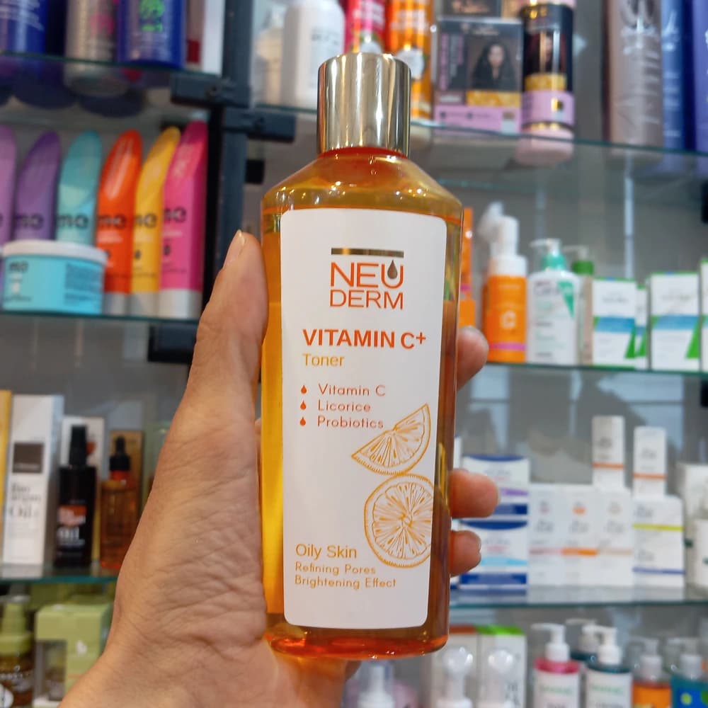 تونر ویتامین C نئودرم پوست چرب Neuderm — تصویر ۲