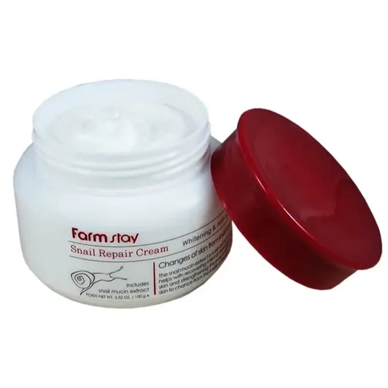 کرم ترمیم کننده حلزون فارم استی Snail Repair Cream حجم ۱۰۰ گرم — تصویر ۳