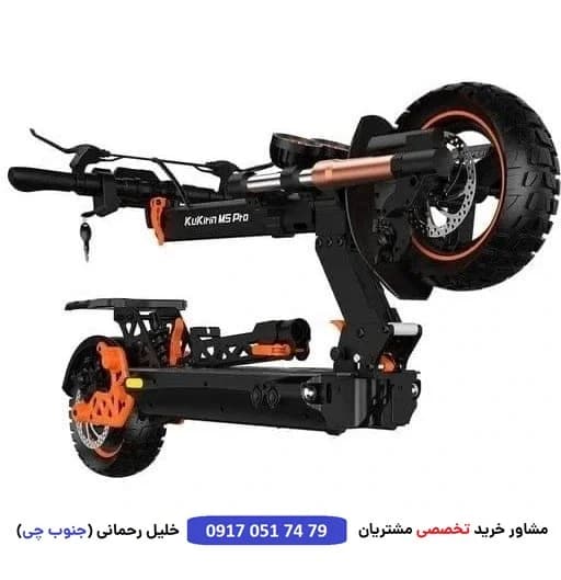 اسکوتر برقی کوگو نسخه M سری 5 حرفه ای قطعات به روز 2026 طراحی استاندارد آمریکا — تصویر ۸