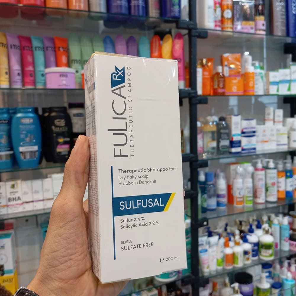 شامپو ضد شوره فولیکا آر ایکس مدل Fulica Rx Sulfusal — تصویر ۲