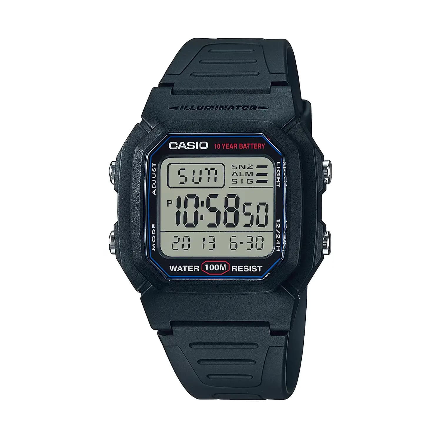 ساعت مچی کاسیو W-800H-1A — تصویر ۲