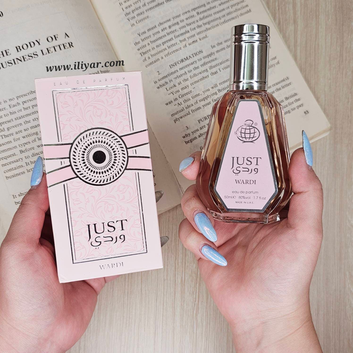 عطر ادکلن یارا صورتی زنانه فرگرانس ورد JUST – حجم 50 میل