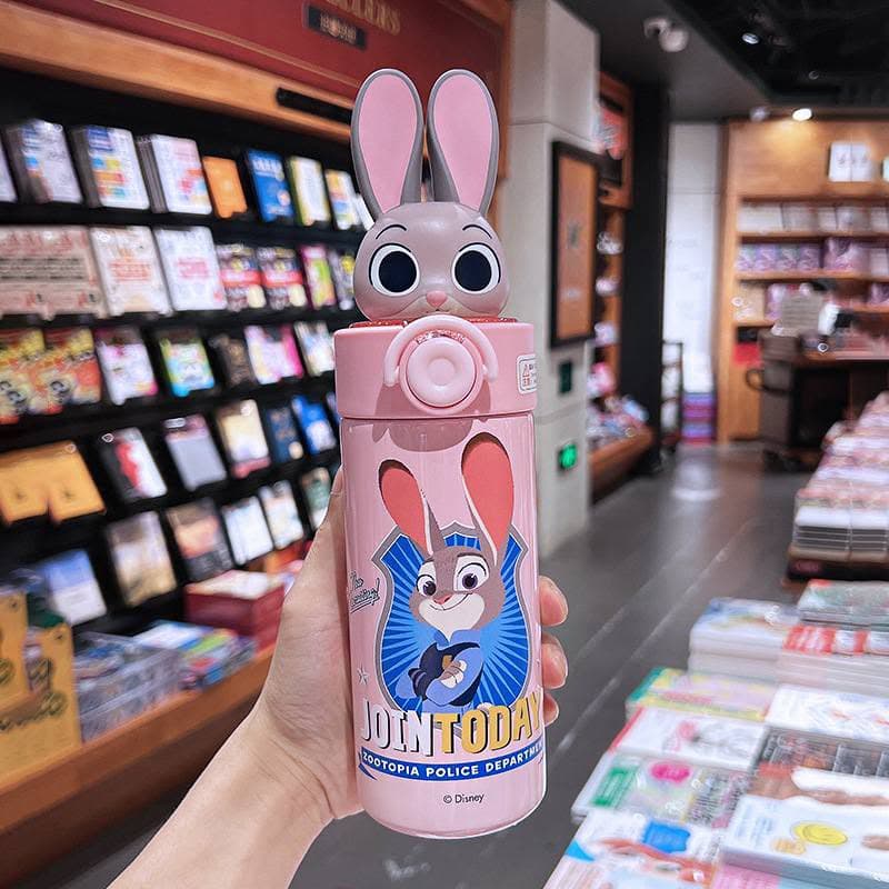 قمقمه استیل نیدار دیزنی Zootopia مدل جودی هاپس اورجینال ۴۵۰ میلیلیتری — تصویر ۸