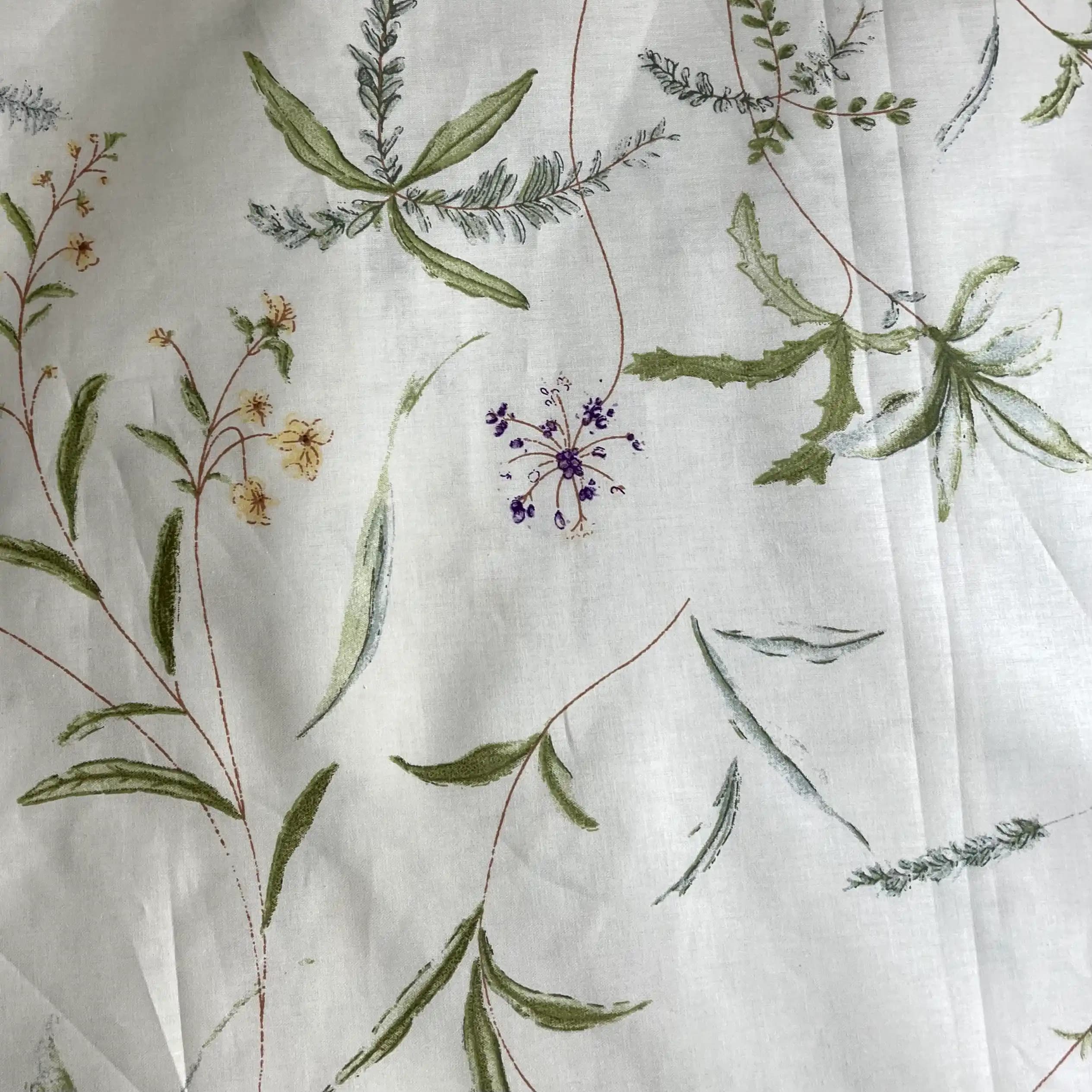 پارچه ملحفه‌ای طرح سبزینه عرض 240 — تصویر ۳