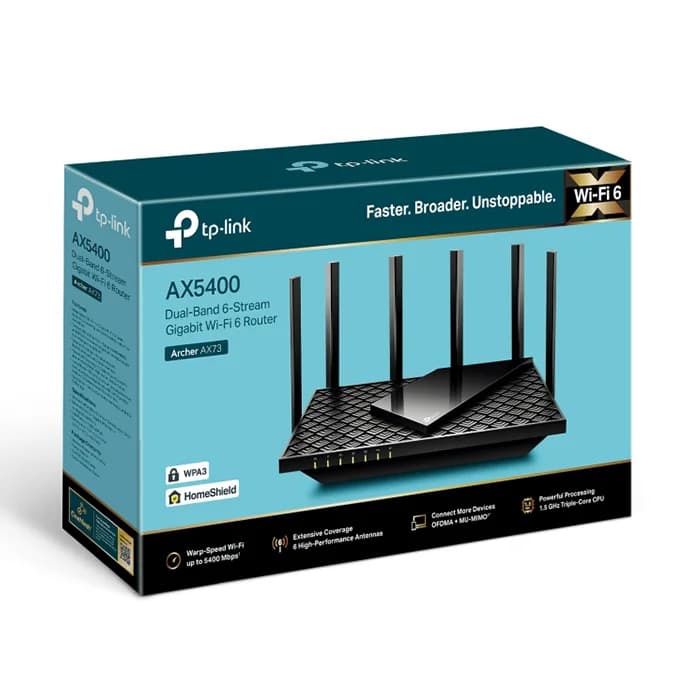 روتر بی سیم و دوباند AX5400 تی پی لینک مدل Archer AX73 — تصویر ۸