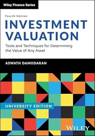 و دانلود نسخه کامل کتاب زبان اصلی Investment Valuation, University Edition: Tools and Techniques for Determining the Value of any Asset | دانلود کتاب خارجی