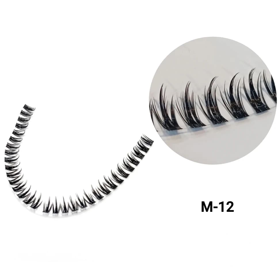 مژه ریسه ای فیشر مدل M سایز 12mm