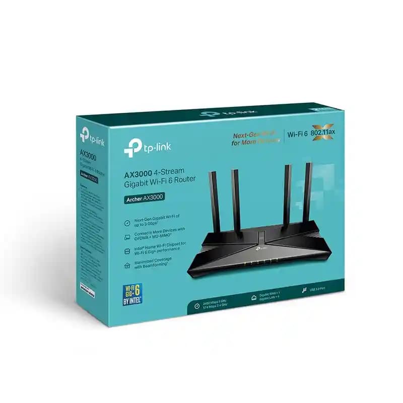 روتر بی سیم و دوباند AX3000 تی پی لینک مدل Archer AX53 — تصویر ۴