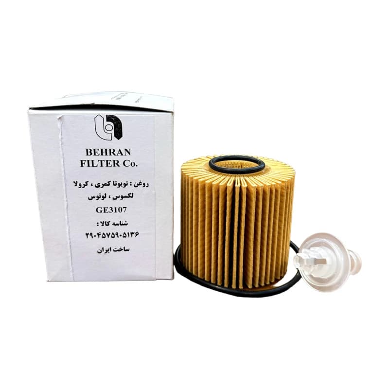 فیلتر روغن تویوتا کمری، کرولا و لکسوس | بهران مدل GE3107 — تصویر ۳