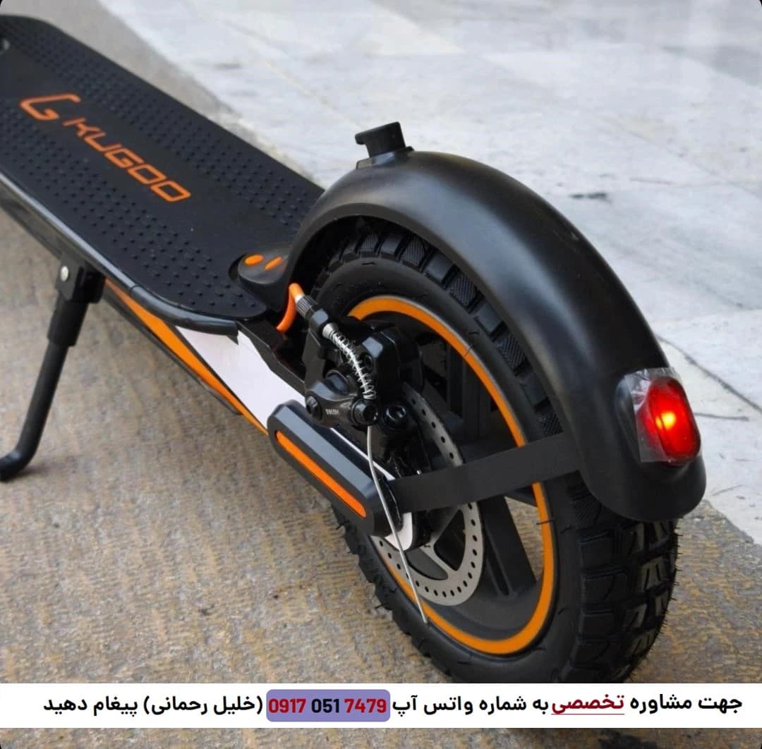 اسکوتر برقی کوگو Pro3 با استاندارد طراحی آمریکایی — تصویر ۳