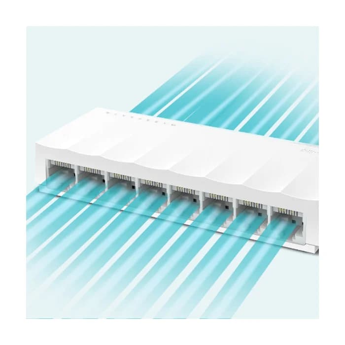 سوئیچ 8 پورت مگابیتی و دسکتاپ تی پی لینک مدل LS1008 — تصویر ۴