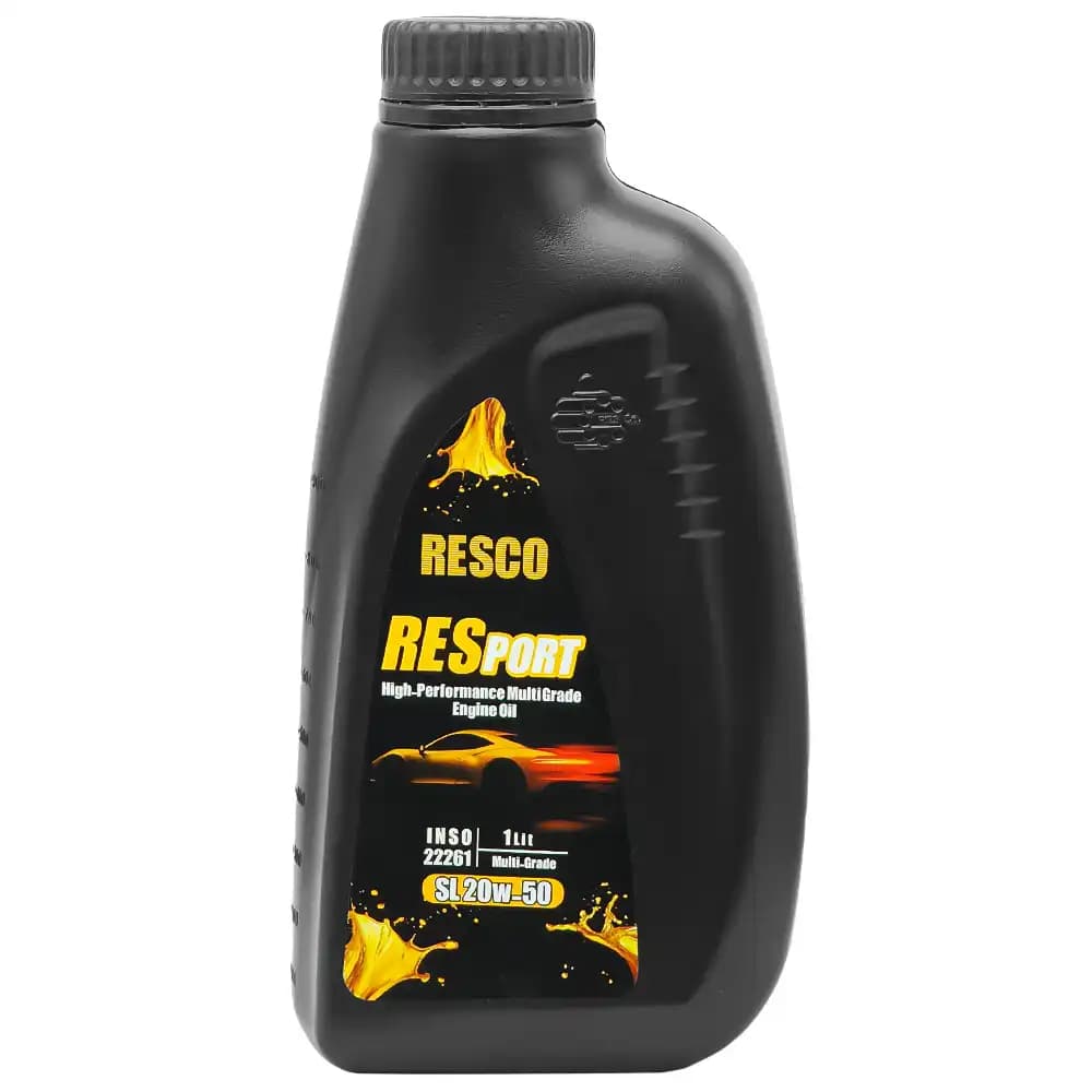 روغن موتور ایرانول 16000 مدل رسکو 20w50 SL حجم 1 لیتر