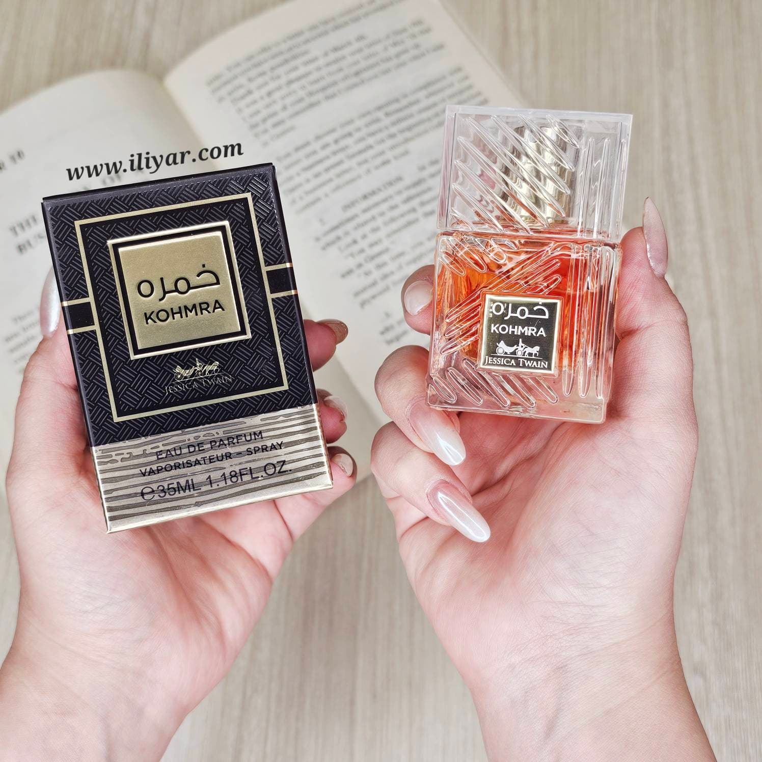 عطر ادکلن خمره KOHMRA – حجم 35 میل — تصویر ۳