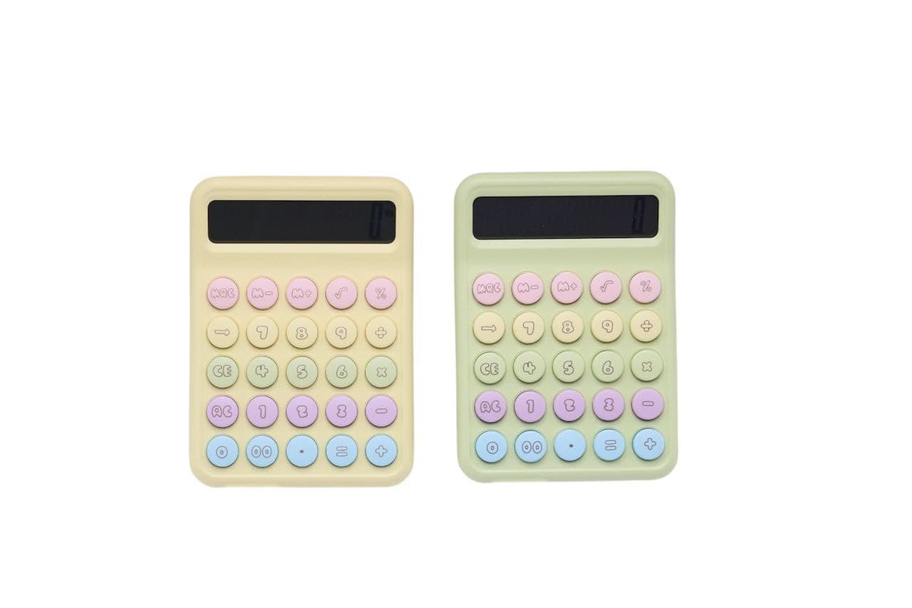 ماشین حساب دکمه پاستلی