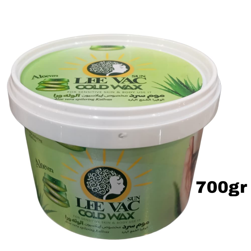 موم سرد لیواکسان رایحه آلوئه ورا 700 گرم LEE VAC WAX