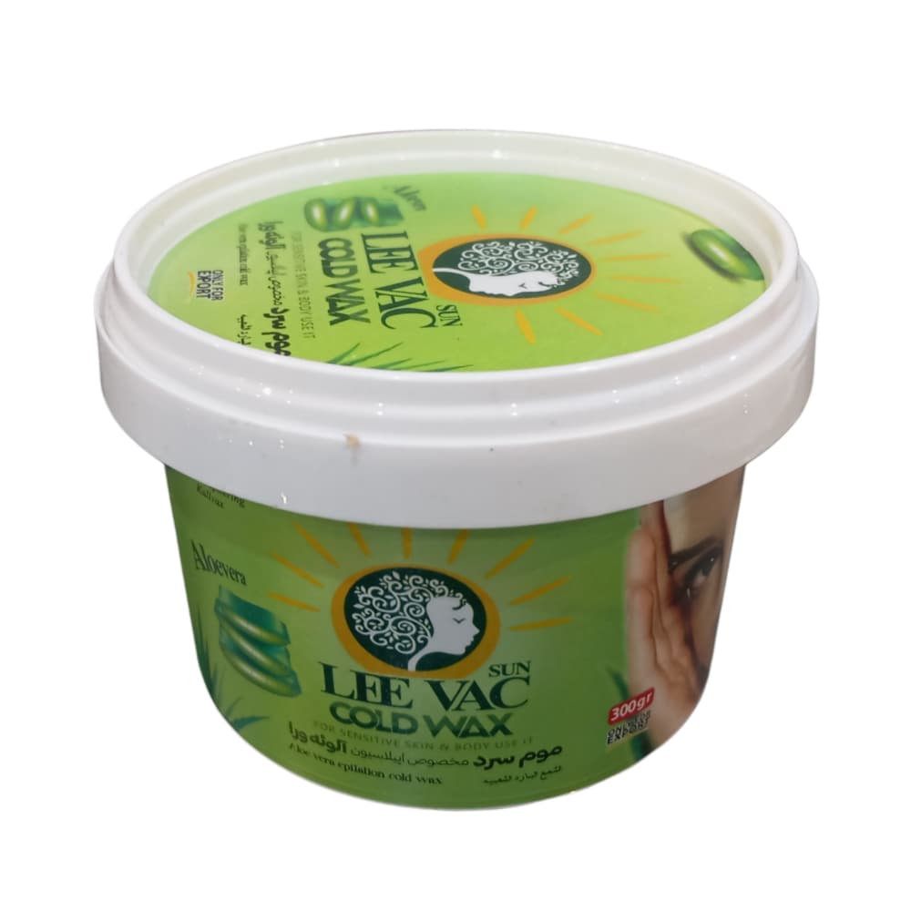 موم سرد لیواکسان رایحه آلوئه ورا 300 گرم LEE VAC WAX