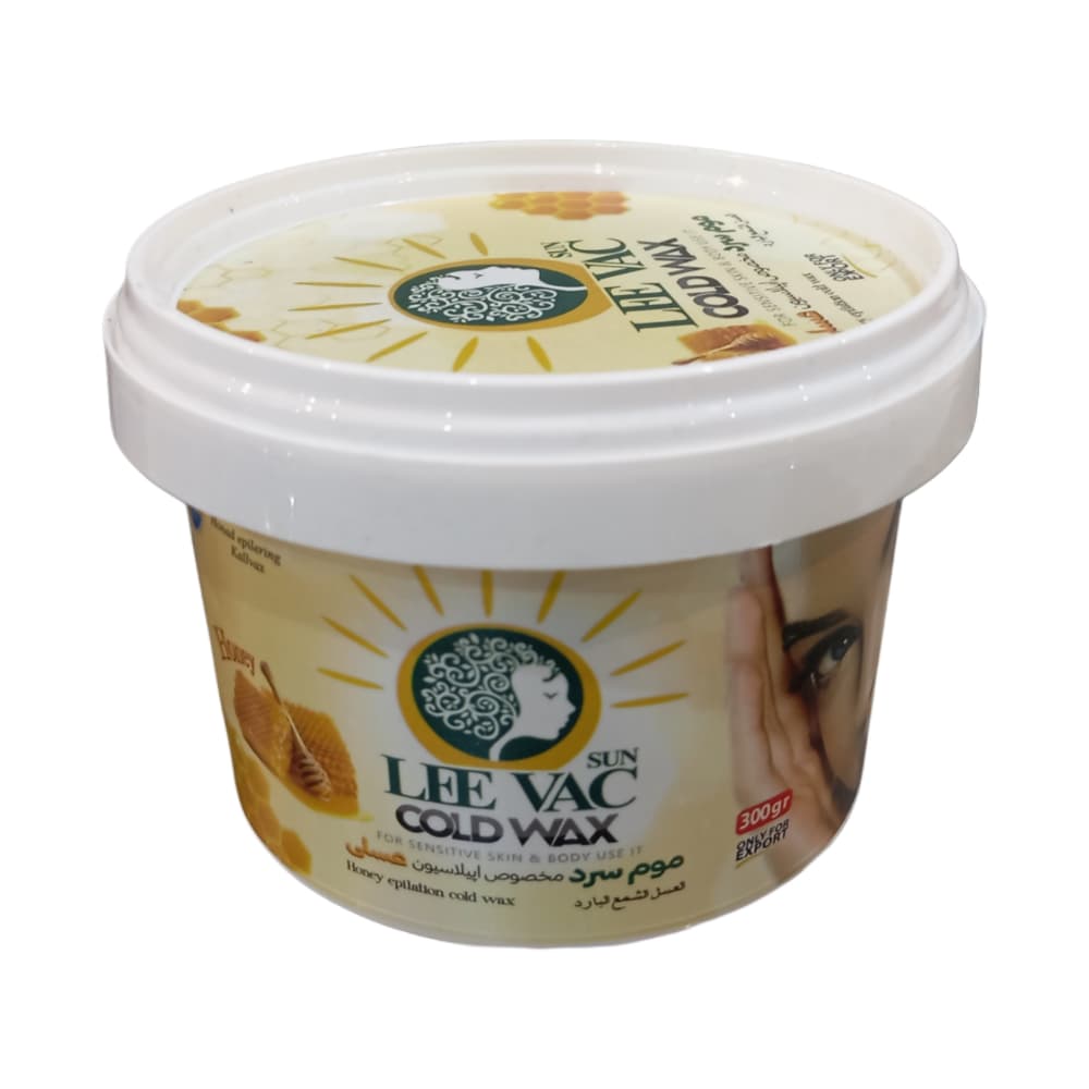 موم سرد لیواکسان رایحه عسل 300 گرم LEE VAC WAX
