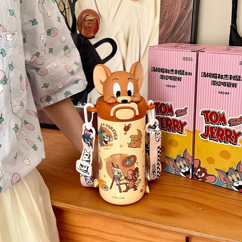 فلاسک نی دار دیزنی تام و جری اورجینال | Tom and Jerry Travel Mug — تصویر ۵