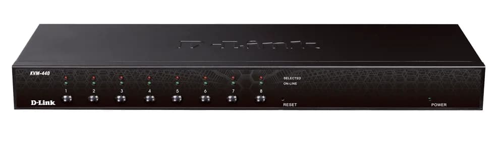 سوئیچ 8 پورت Combo KVM دی لینک مدل KVM-440