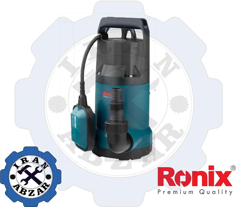 پمپ کف کش پلاستیکی 8.5 متری 750 وات رونیکس RH-4037 — تصویر ۲