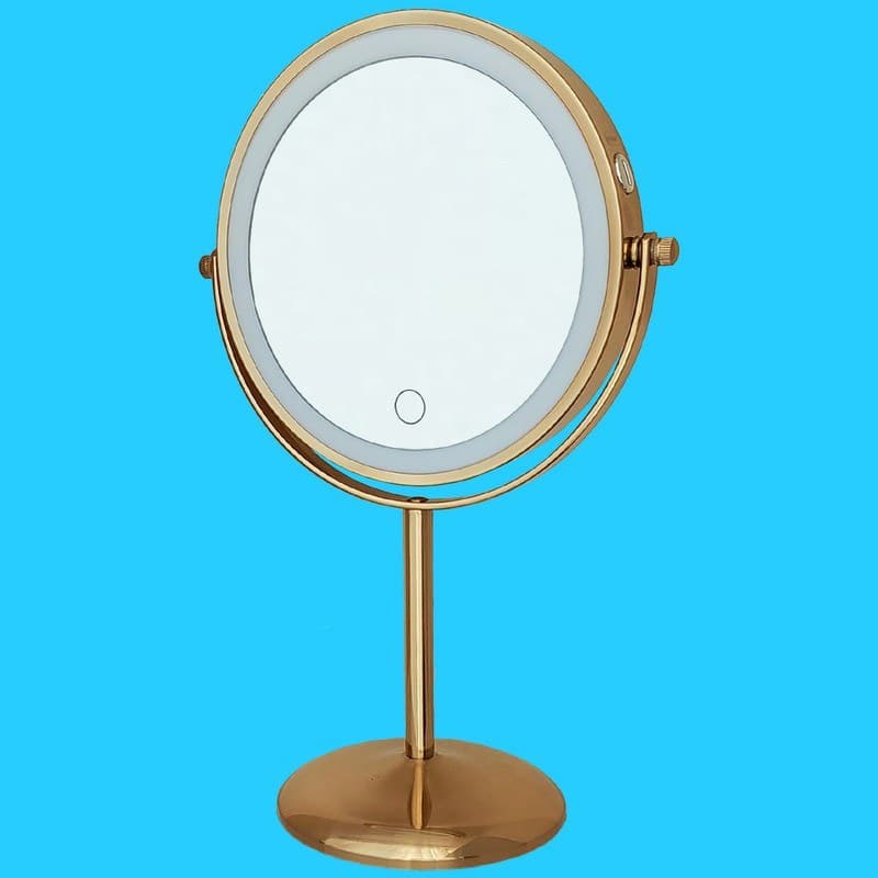 آینه رومیزی رینگ لایت دار (بزرگنمایی 7x) کد 740 — تصویر ۲