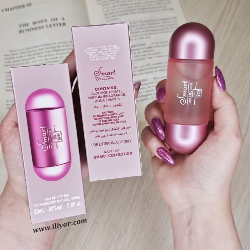 عطر ادکلن 212 سک.سی زنانه اسمارت – حجم 25 میل — تصویر ۳