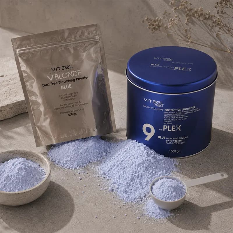 پودر دکلره آبی ویتاال Vitael – بدون غبار — تصویر ۲
