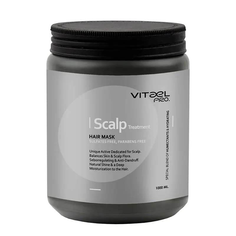ماسک مو اسکالپ تریتمنت ویتاال Vitael حجم ۱۰۰۰ میل