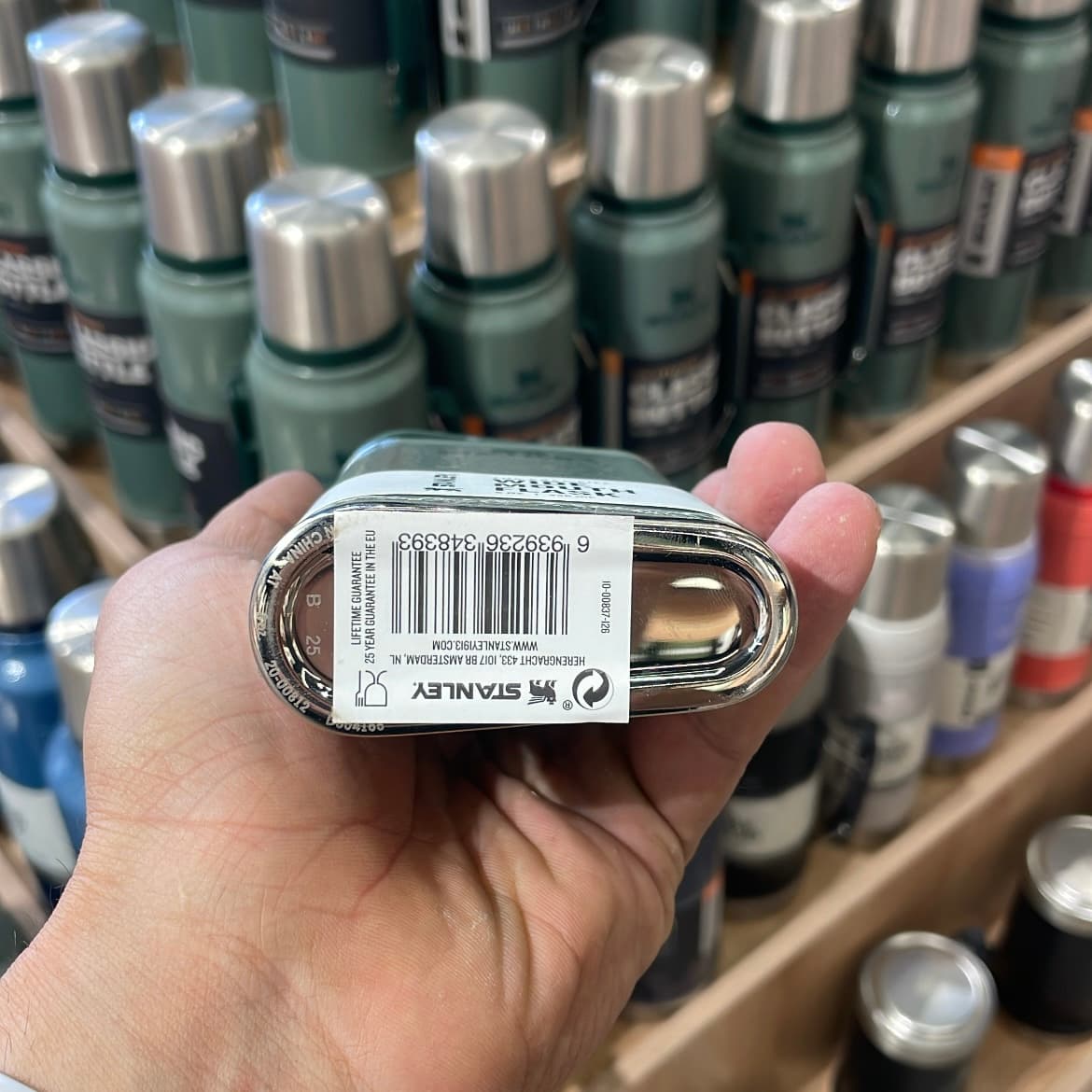 قمقمه کتابی استنلی اورجینال | Stanley Wide Mouth Flask — تصویر ۲