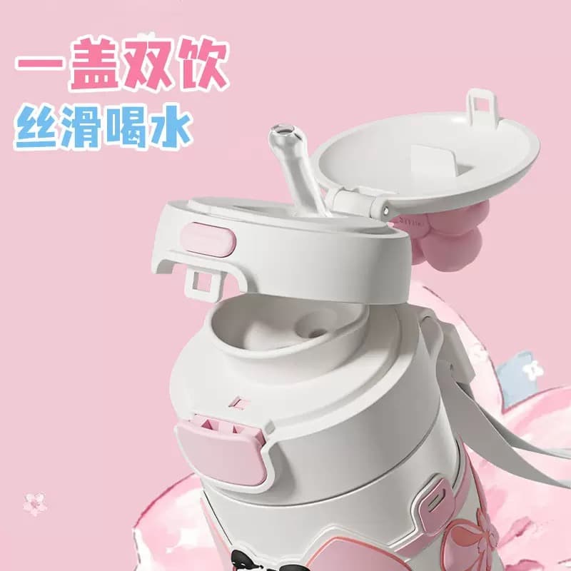 فلاسک دیلر ساکورا پاندا ۴۸۰ میل استوانه‌ای DILLER Sakura Panda — تصویر ۳