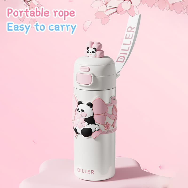 فلاسک دیلر ساکورا پاندا ۴۸۰ میل استوانه‌ای DILLER Sakura Panda — تصویر ۸