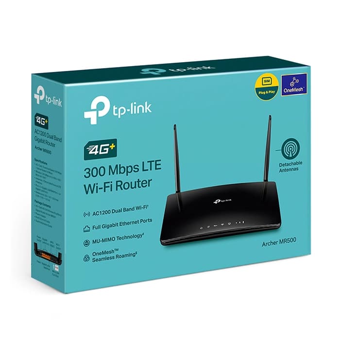مودم روتر 4G+ LTE بی سیم و دوباند AC1200 تی پی لینک مدل Archer MR500 — تصویر ۵