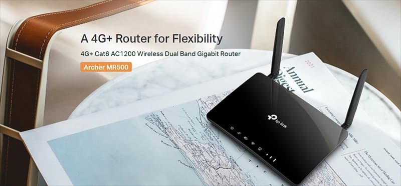 مودم روتر 4G+ LTE بی سیم و دوباند AC1200 تی پی لینک مدل Archer MR500 — تصویر ۶