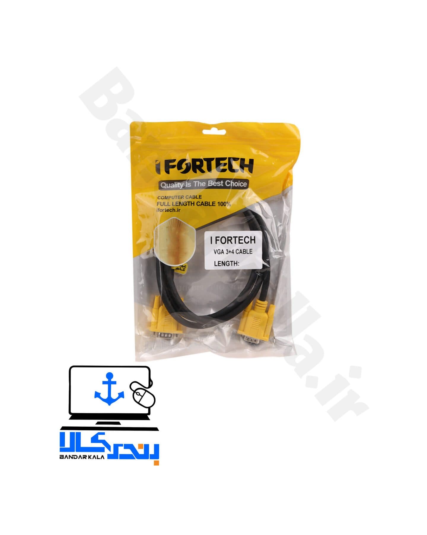 کابل VGA 3+4 IFORTECH 5M — تصویر ۲