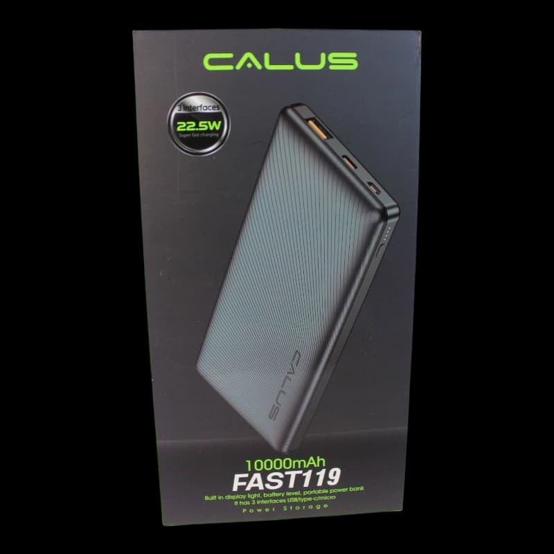 پاور بانک 10 هزار میلی آمپر ساعت CALUS Fast 119 — تصویر ۸