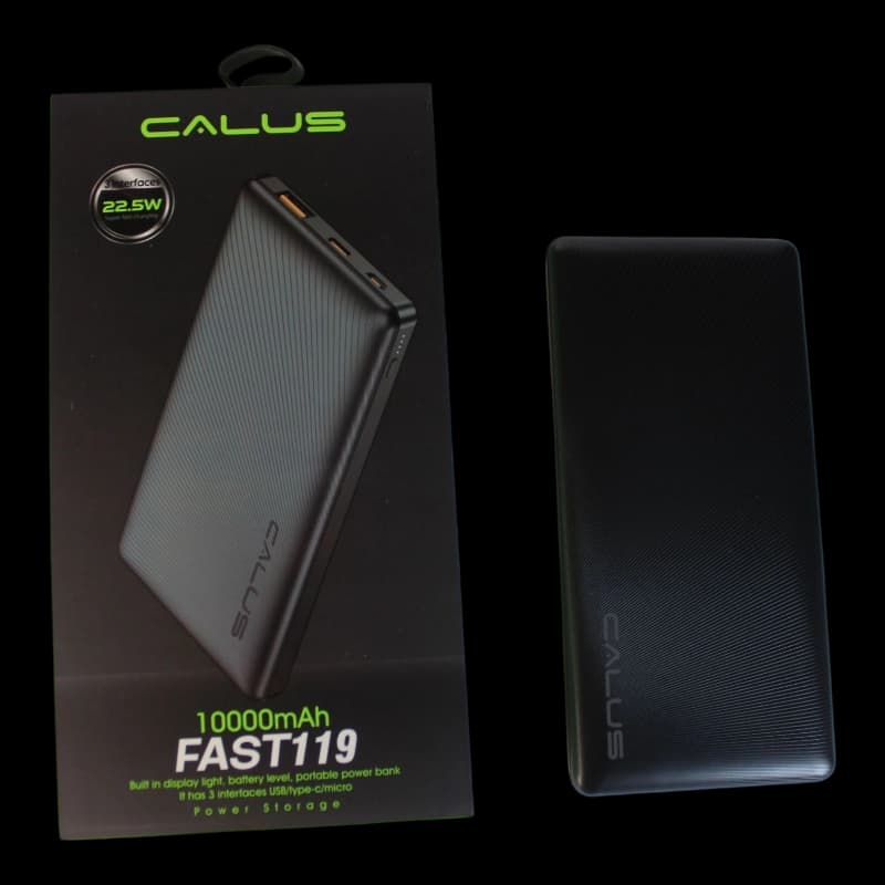پاور بانک 10 هزار میلی آمپر ساعت CALUS Fast 119 — تصویر ۴