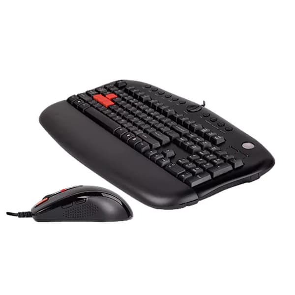 کیبورد و ماوس گیمینگ ای فورتک A4TECH KX-2810BK — تصویر ۳