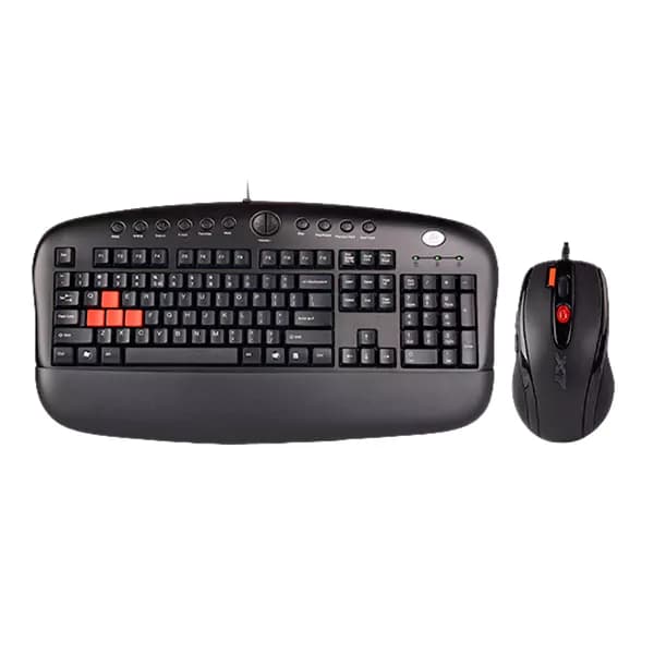 کیبورد و ماوس گیمینگ ای فورتک A4TECH KX-2810BK