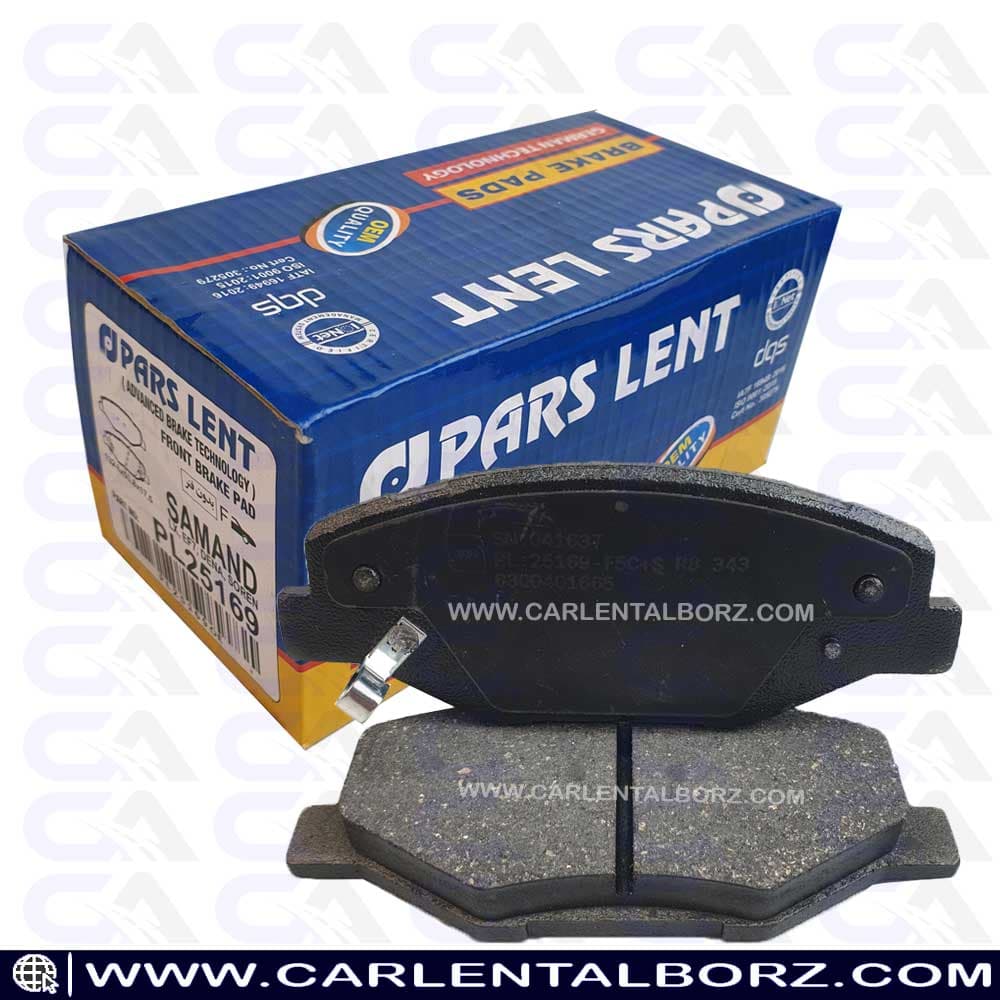 لنت ترمز جلو دنا پارس لنت PARS LENT