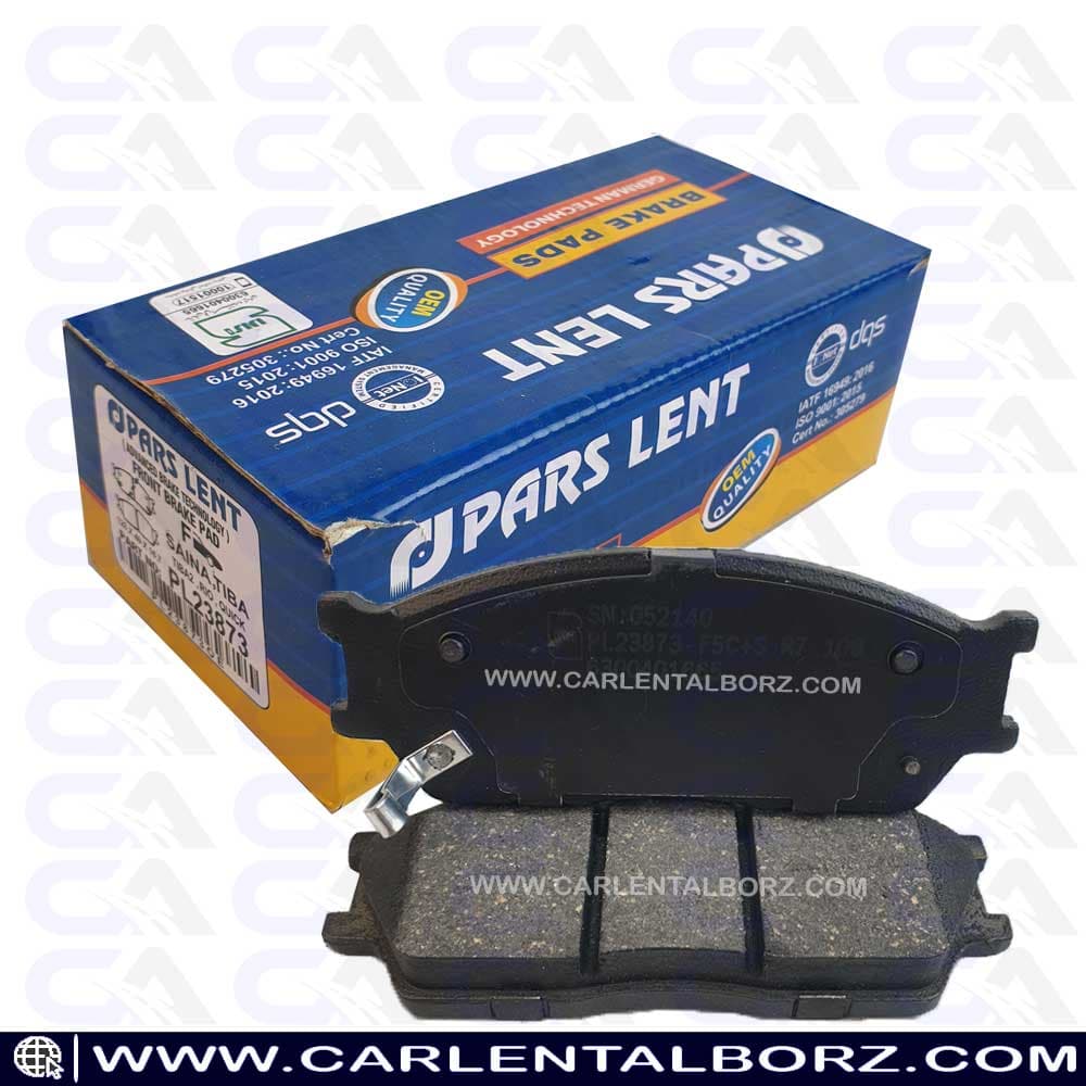 لنت ترمز جلو سایپا ساینا پارس لنت PARS LENT