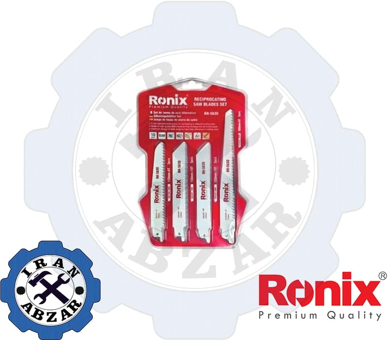 ست 10 عددی تیغ اره افقی بر رونیکس مدل RH-5630
