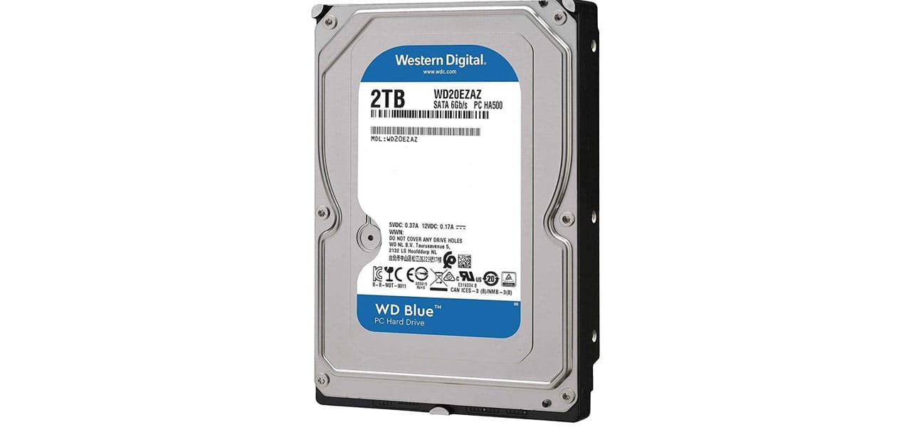 هارد دیسک Western Digital مدل Blue WD20EZAZ 2TB — تصویر ۴