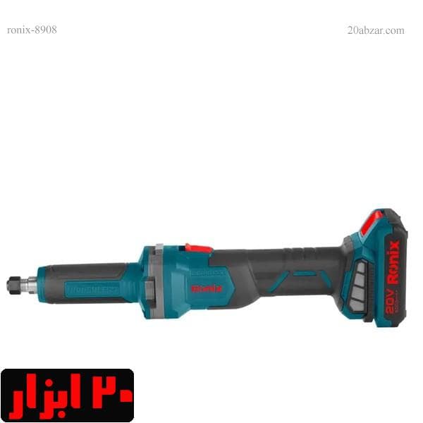 فرز انگشتی الکترونیک گلو بلند شارژی براشلس 20 ولت رونیکس مدل 8908