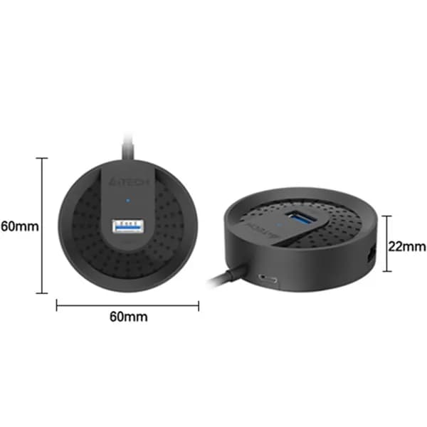 هاب یو اس بی A4TECH USB HUB-30C — تصویر ۵