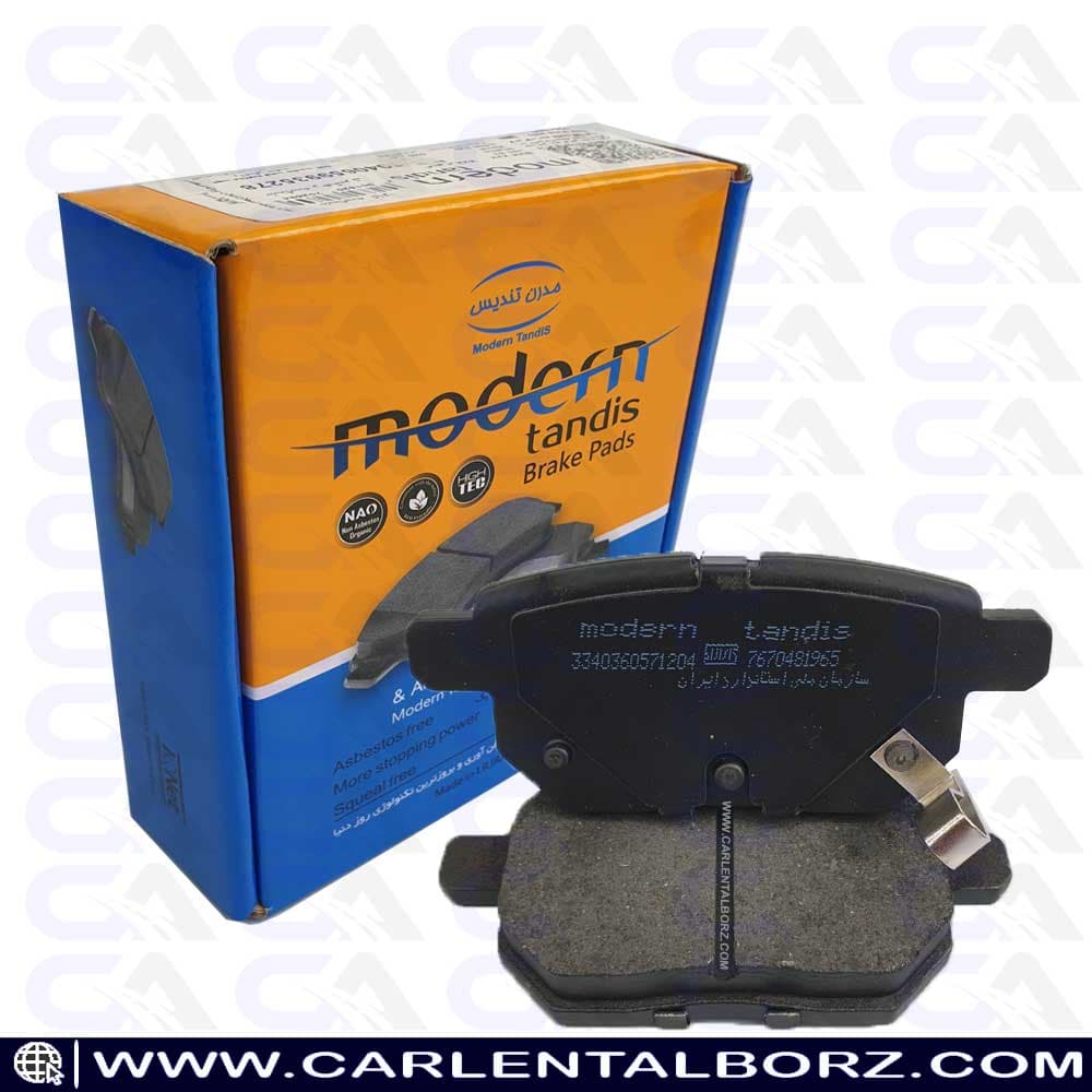 لنت ترمز عقب جک S3 مدرن تندیس MODERN