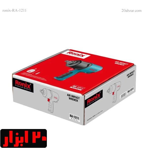 بکس بادی بدنه کامپوزیت 3/4 اینچ 1800 نیوتن متر رونیکس مدل RA-1211 — تصویر ۷