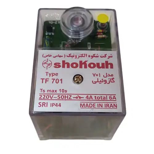 رله TF701 گازوئیلی شکوه