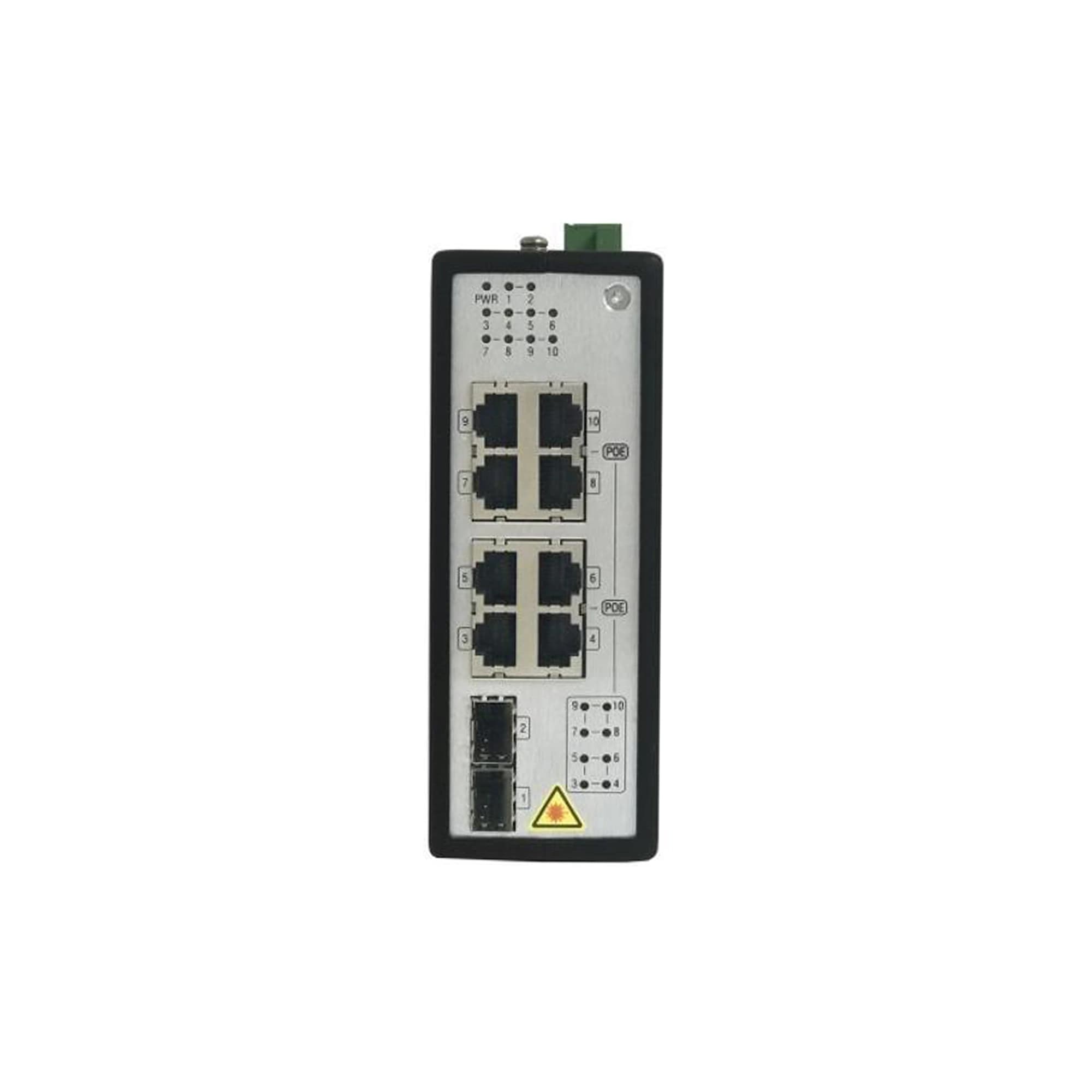 سوییچ شبکه 8 پورت PoE هایک ویژن DS-3T0510P — تصویر ۳